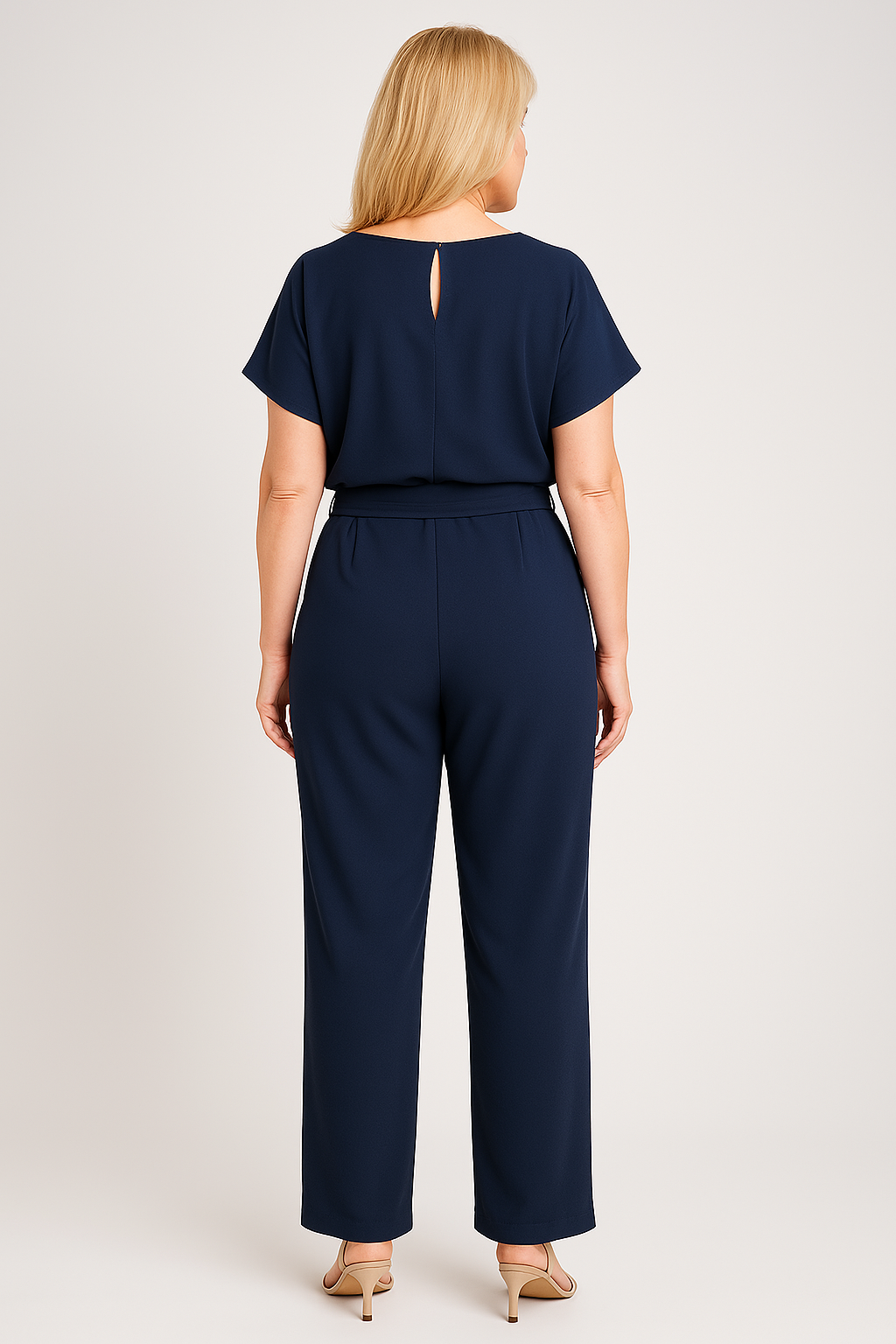 Valenzora | Elegant Summer Jumpsuit with Belt