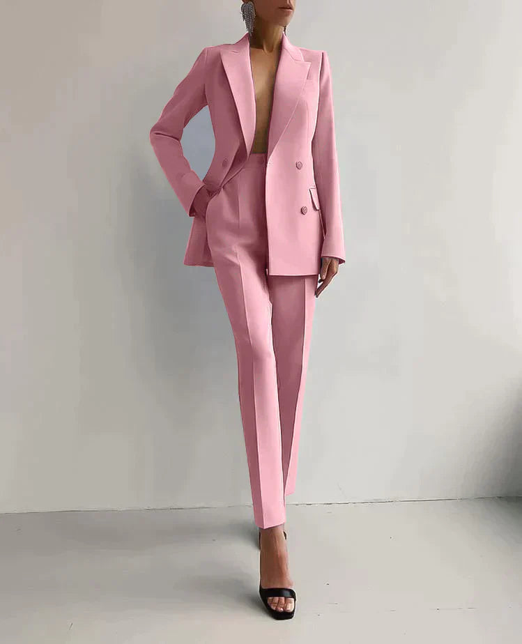 Valenzora | Elegant ensemble consisting of a sophisticated blazer and elegant trousers