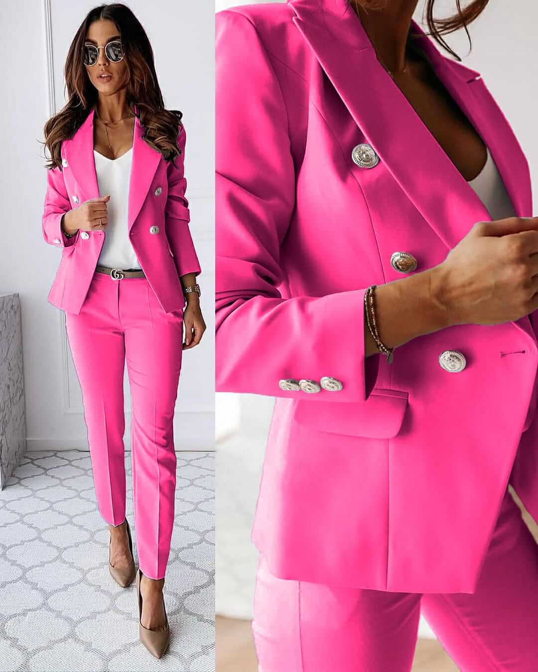 Valenzora | Eleganter Hosenanzug mit Jacke & Hose