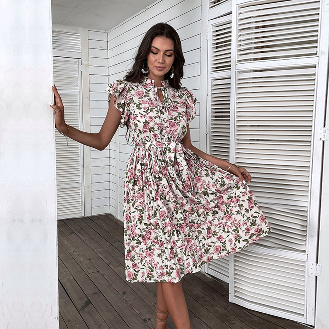 Valenzora - Women's Stylish Floral Dress