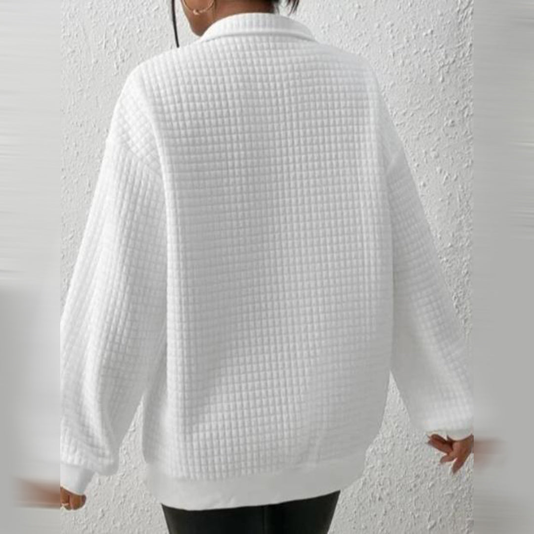 Valenzora | Half-zip sweater for women