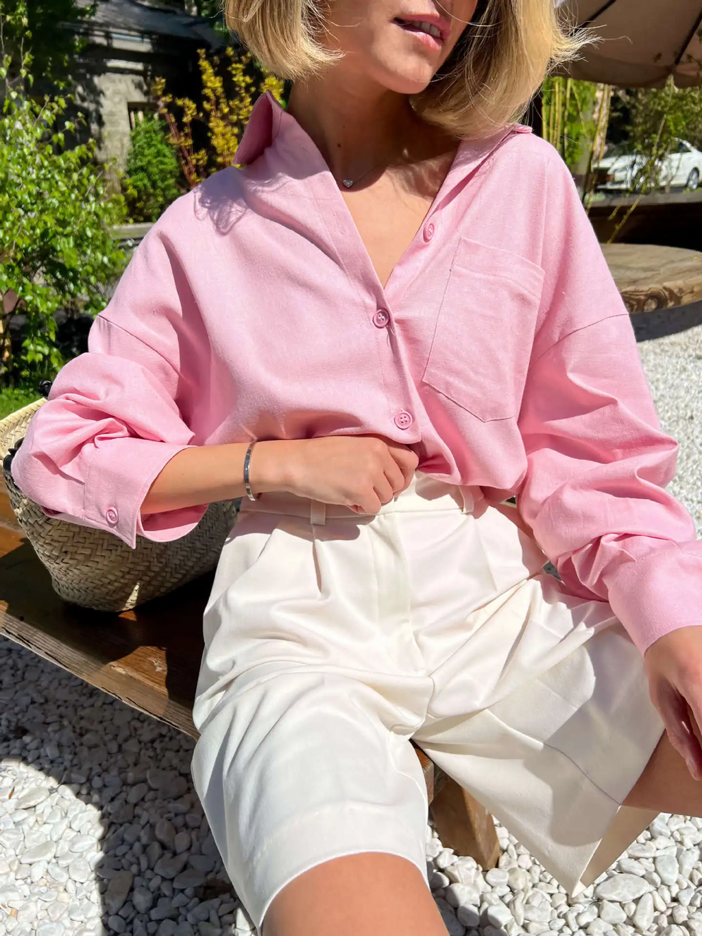 Valenzora | High-waisted summer shorts for women