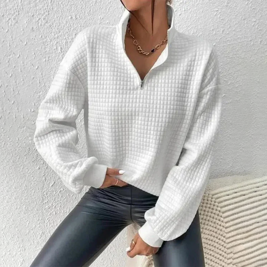 Valenzora | Half-Zip-Pullover für Damen