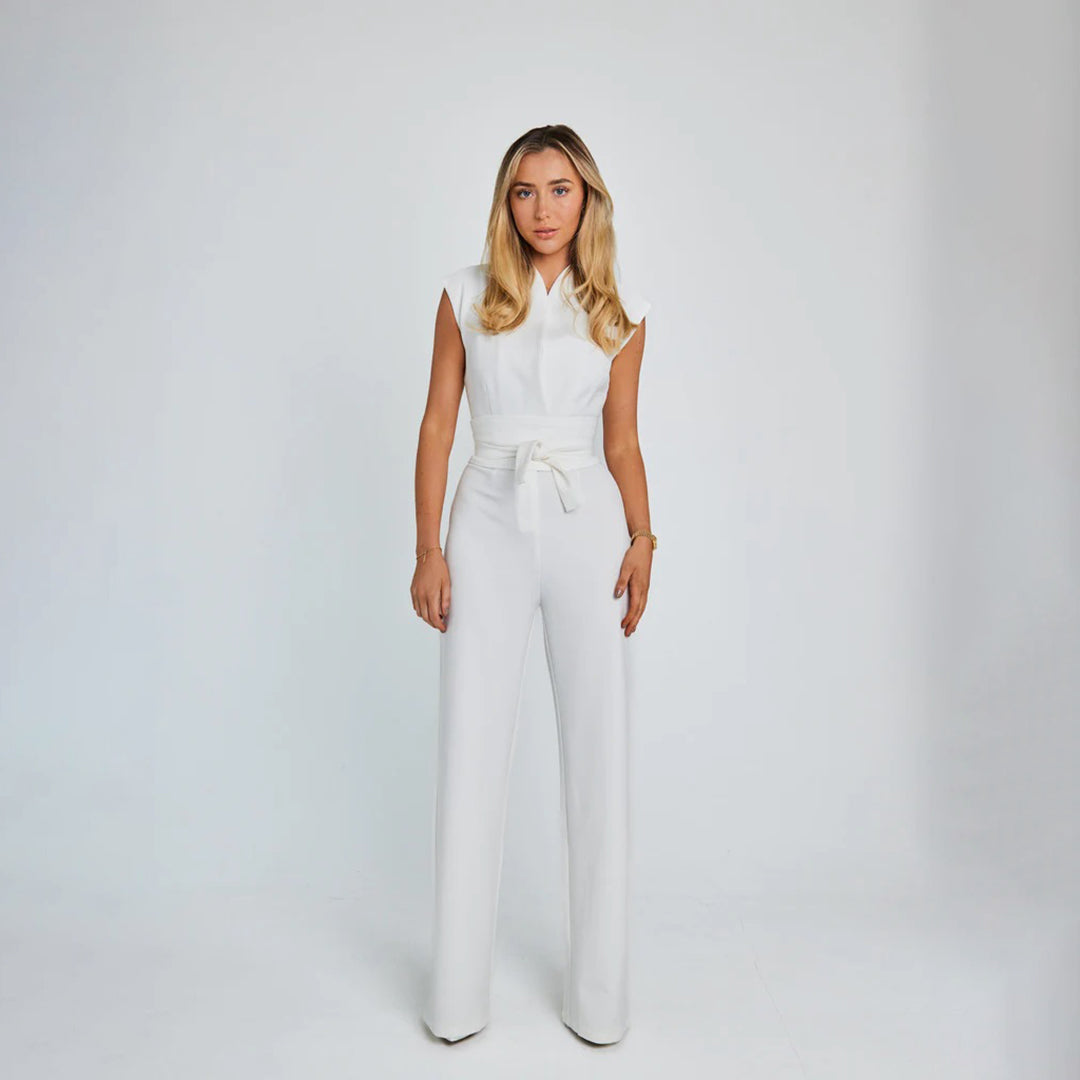 Valenzora - Elegant sleeveless jumpsuit