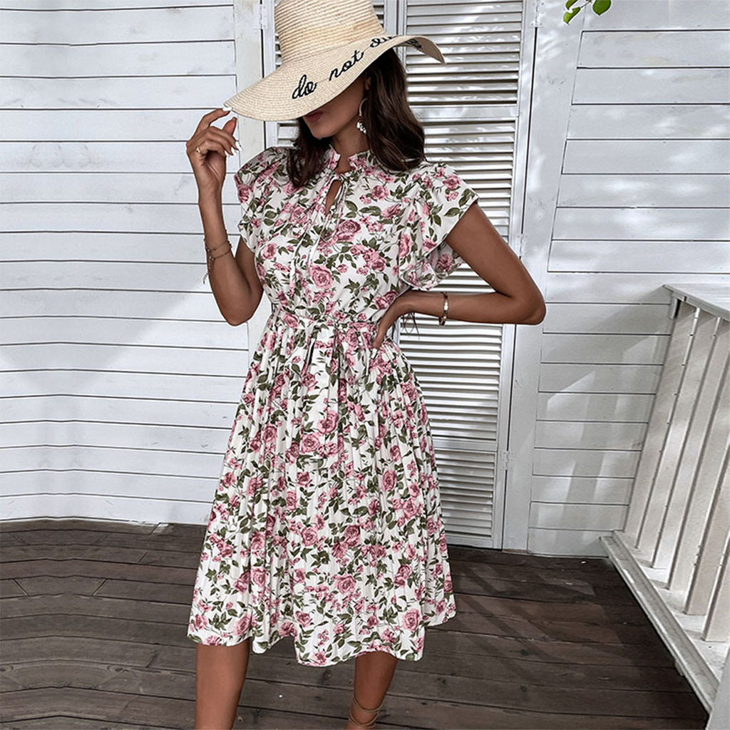 Valenzora - Women's Stylish Floral Dress