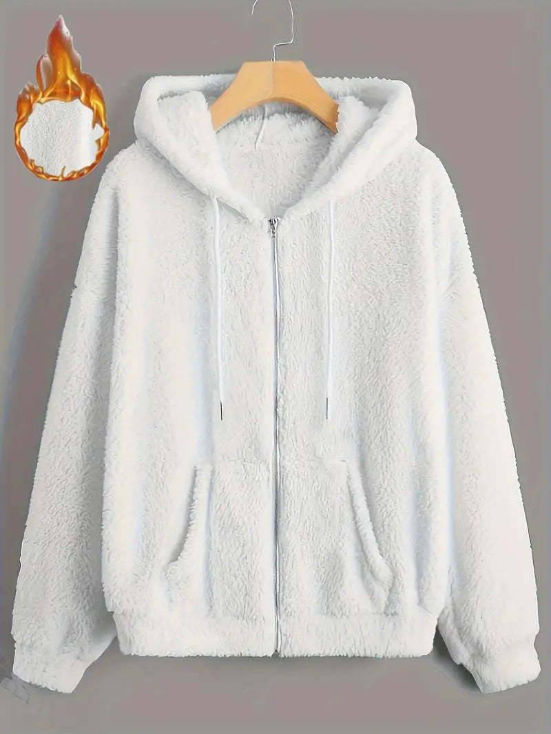 Valenzora | Weiche Kapuzenjacke für Damen