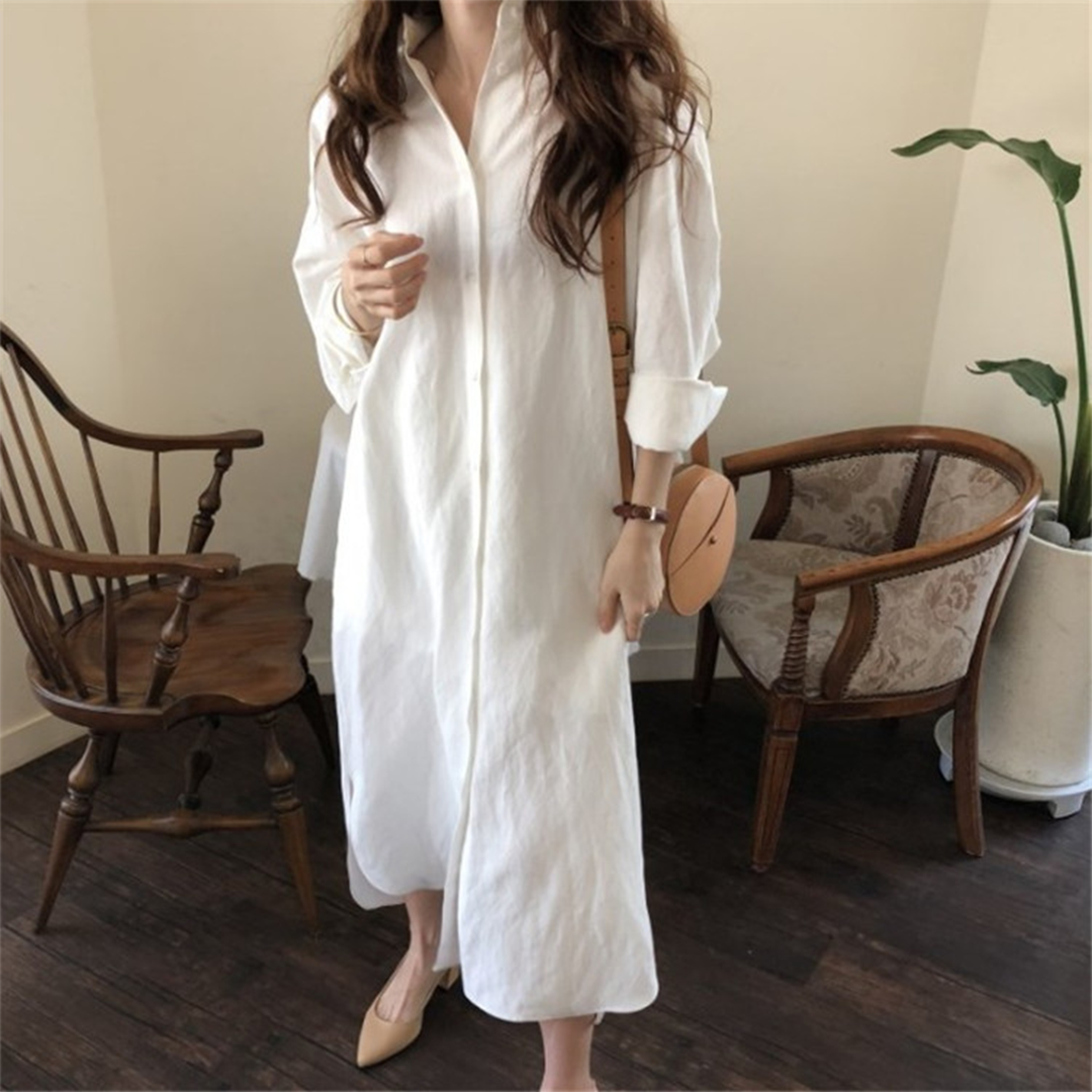Valenzora: Long shirt dress for stylish comfort