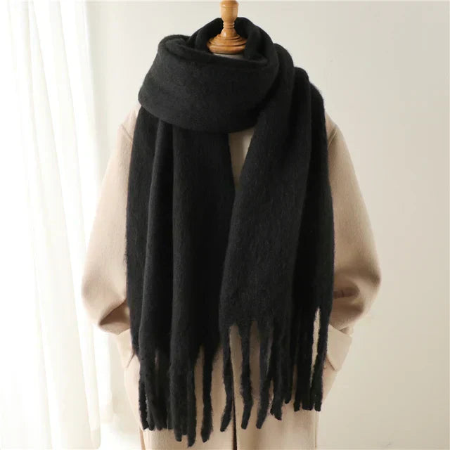 Valenzora | Oversized scarf - soft wool women's wrap