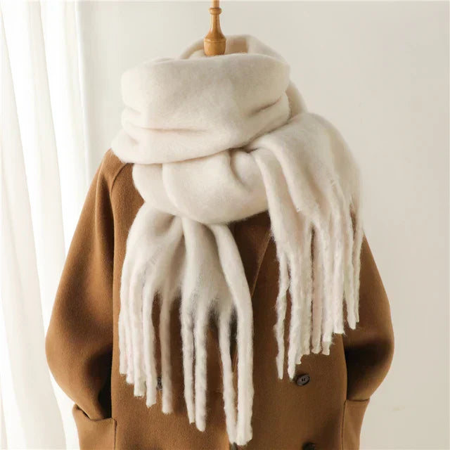 Valenzora | Oversized scarf - soft wool women's wrap
