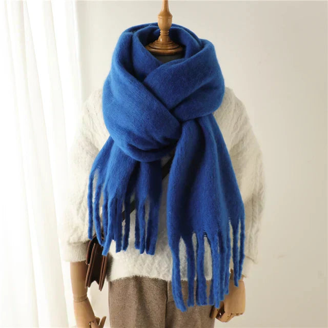 Valenzora | Oversized scarf - soft wool women's wrap