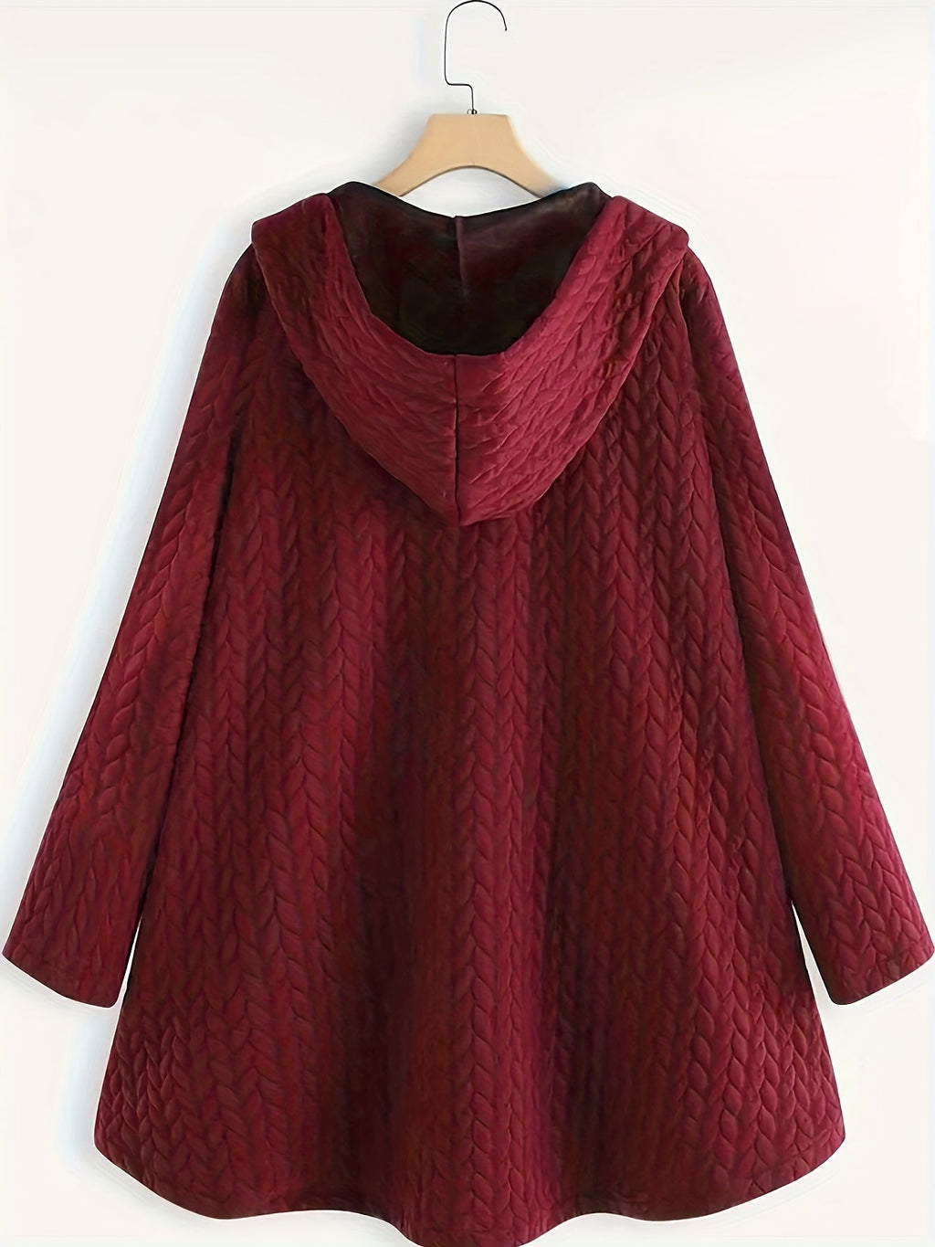 Valenzora - Women's Hooded Loose Fit - Oversized Winter Jacket
