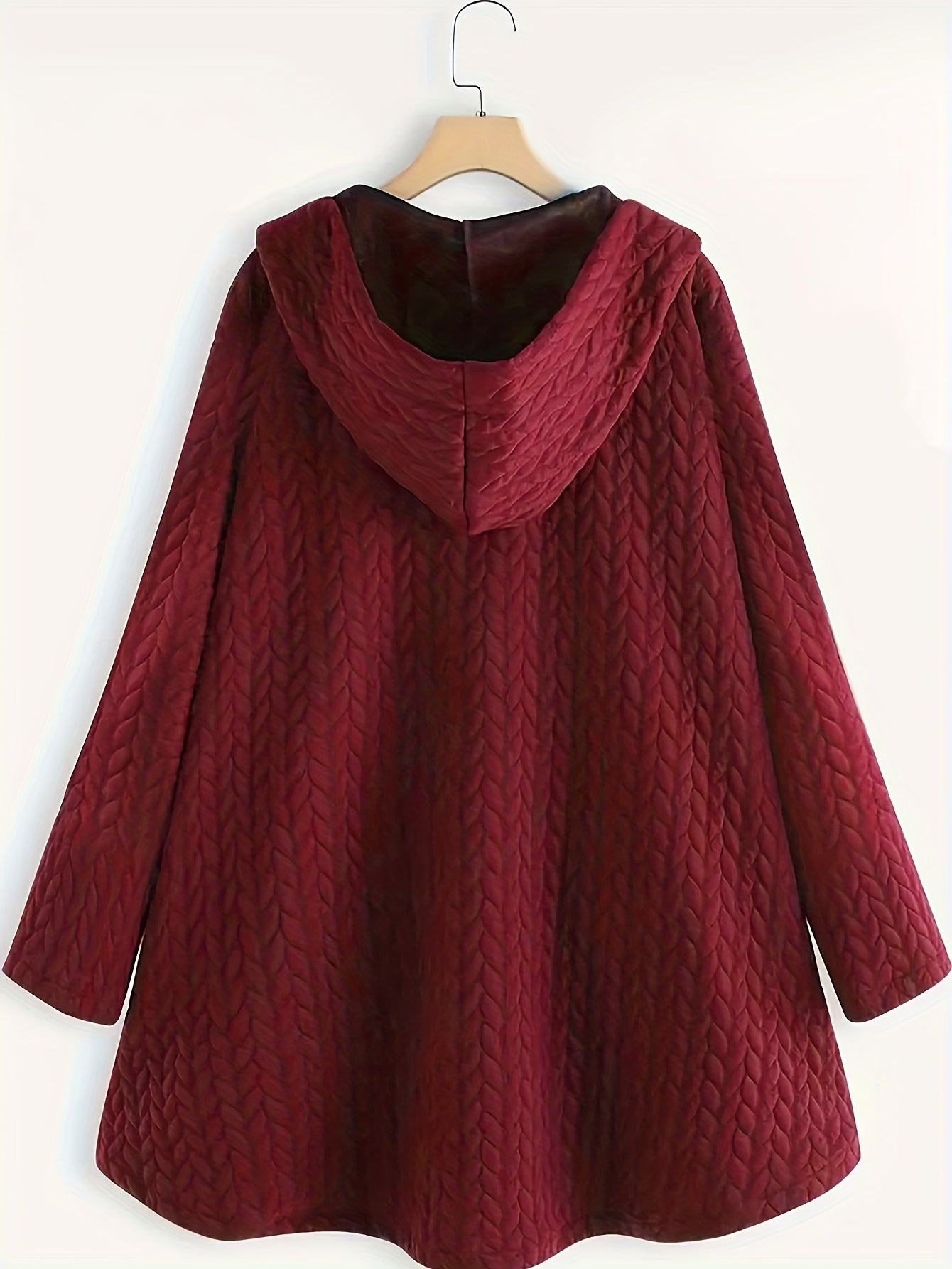 Valenzora - Women's Hooded Loose Fit - Oversized Winter Jacket