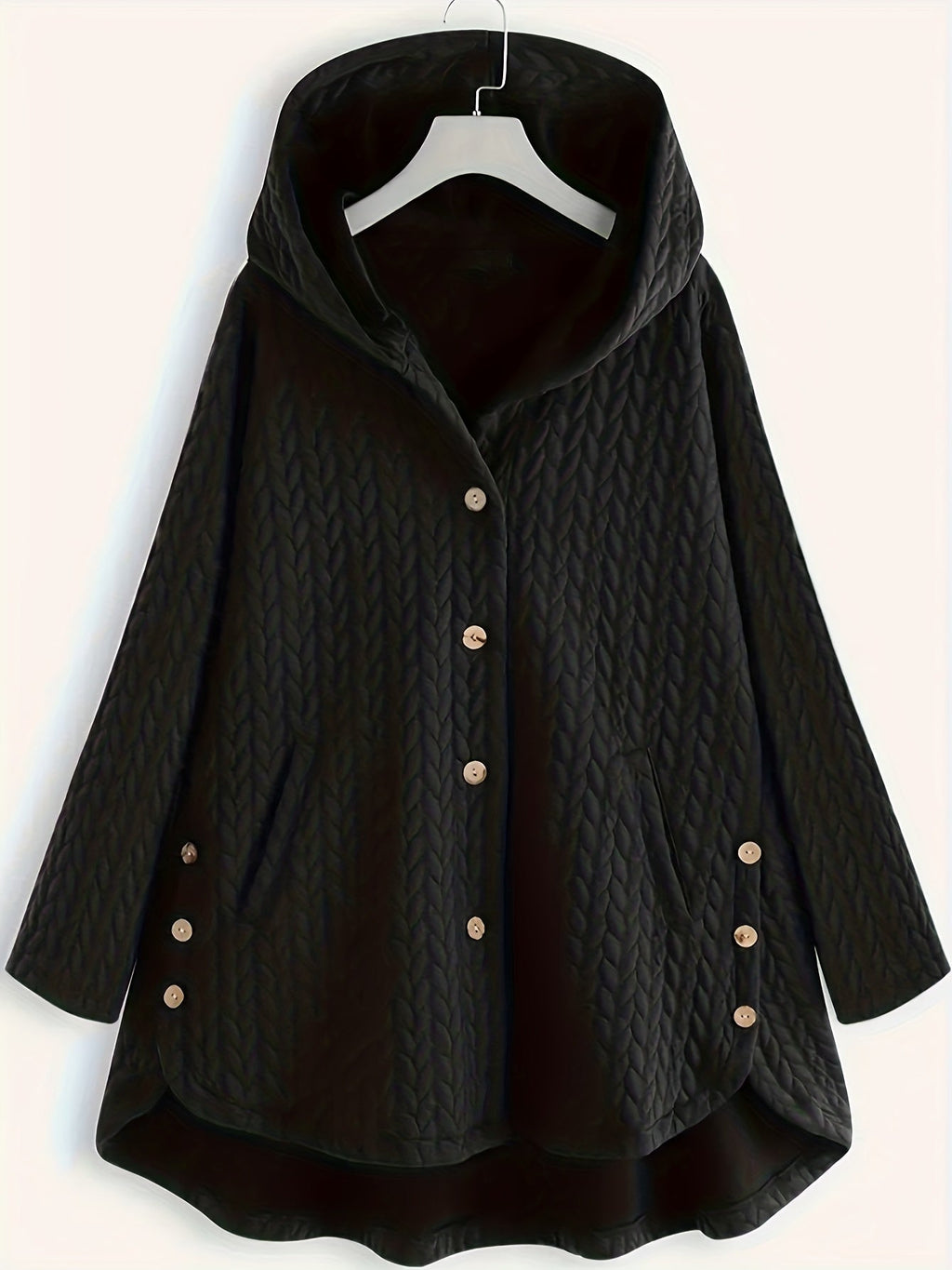 Valenzora - Women's Hooded Loose Fit - Oversized Winter Jacket