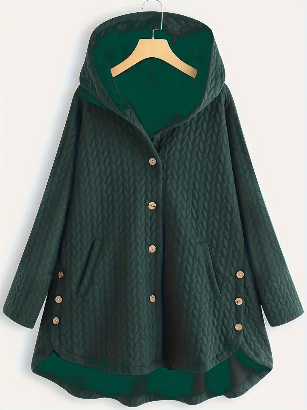 Valenzora - Women's Hooded Loose Fit - Oversized Winter Jacket