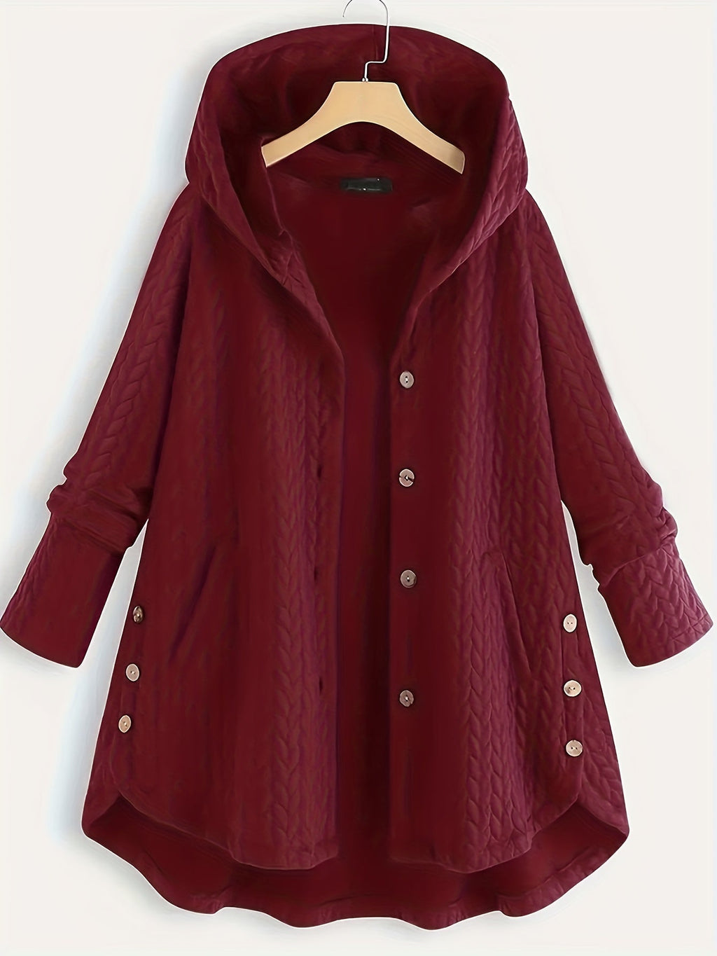 Valenzora - Women's Hooded Loose Fit - Oversized Winter Jacket