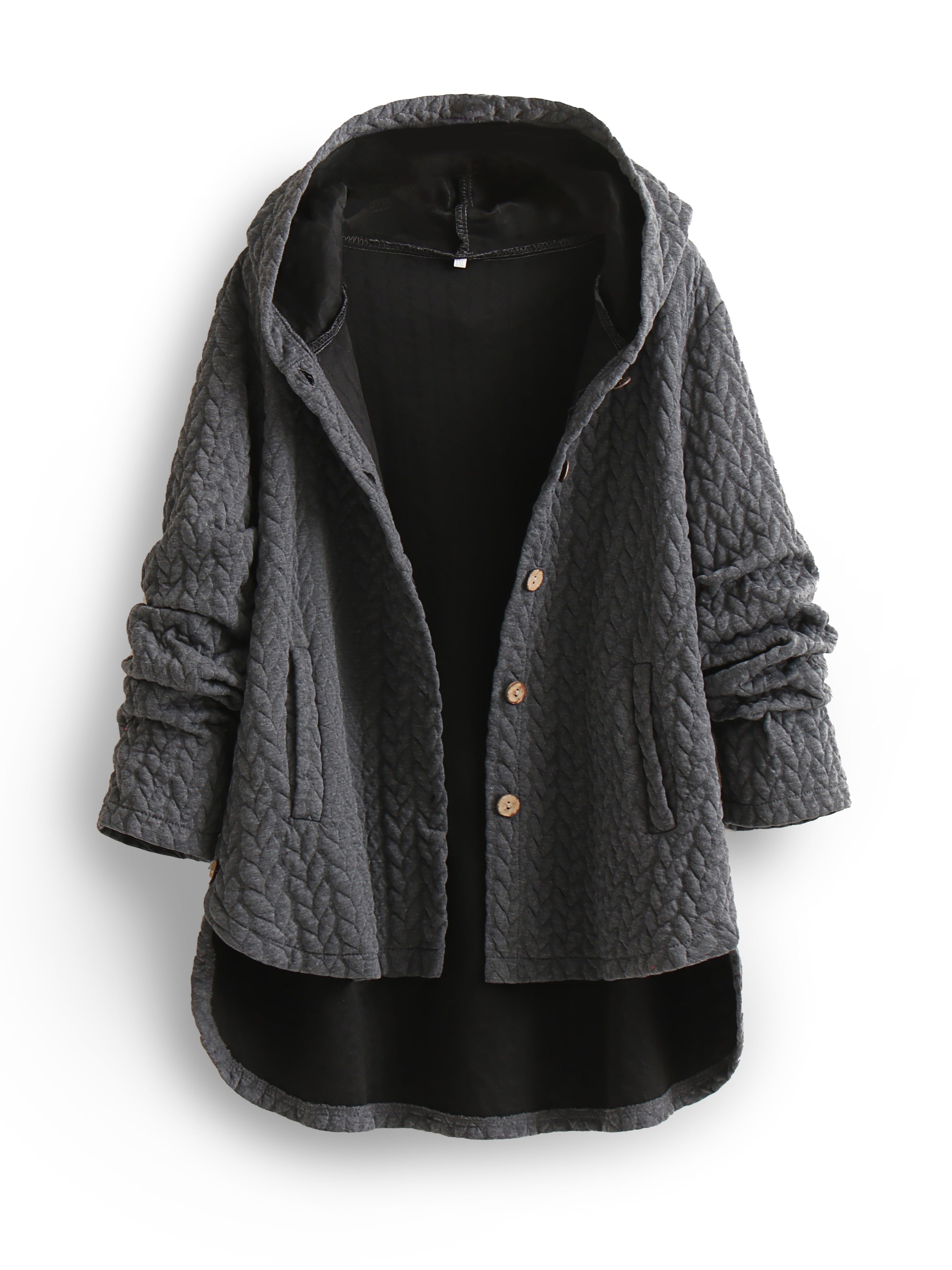 Valenzora - Women's Hooded Loose Fit - Oversized Winter Jacket