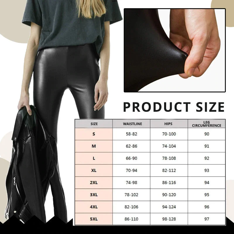 Leather leggings