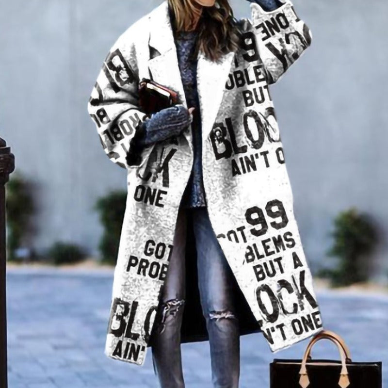 Valenzora - Oversize - Lang - Damenjacke - Winterjacke