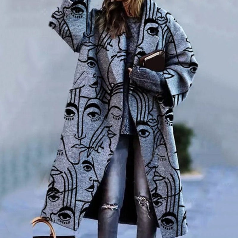 Valenzora - Oversize - Lang - Damenjacke - Winterjacke