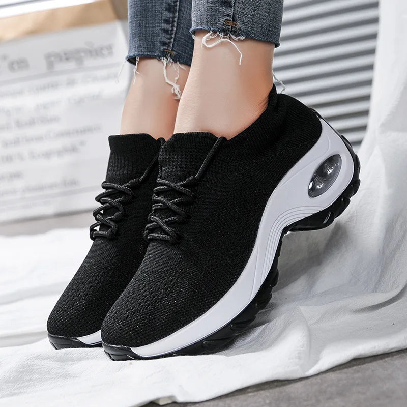 Valenzora - Women's Orthopedic Platform Sports Sneakers