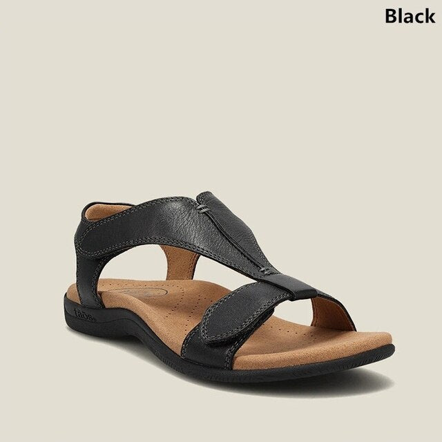 Valenzora | Orthopädische Damen-Ledersandalen