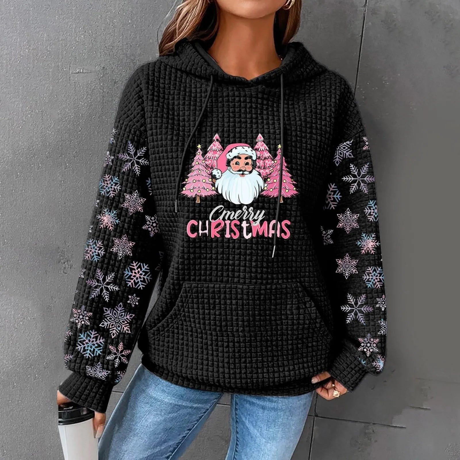 Christmas Print Hoodie