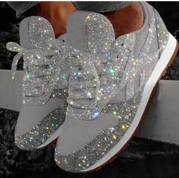 Valenzora | Casual glitter shoes with sequins