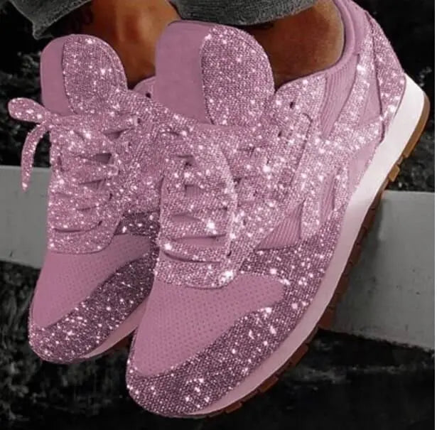 Valenzora | Casual glitter shoes with sequins