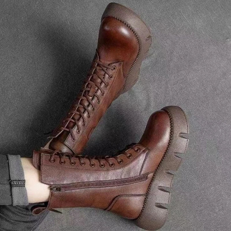 Valenzora – Stylish boots with a high sole