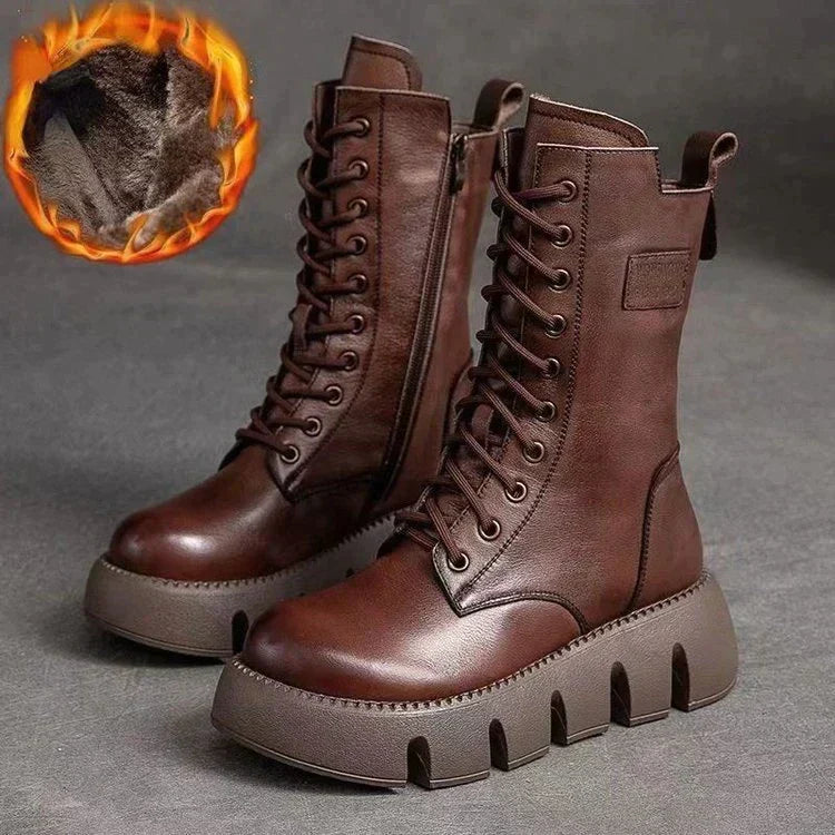 Valenzora – Stylish boots with a high sole