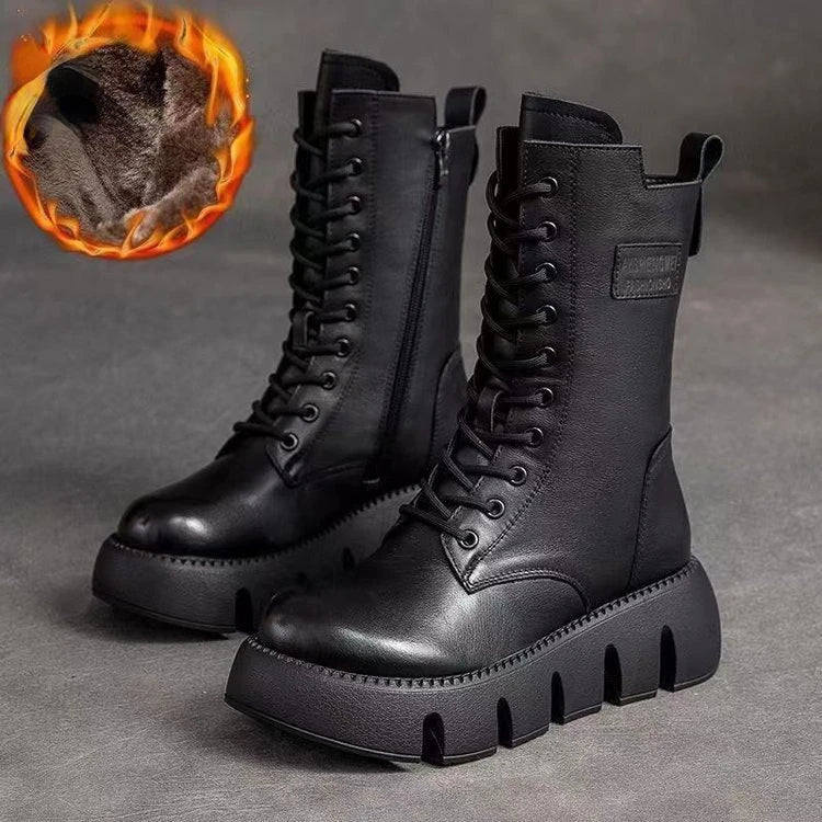 Valenzora – Stylish boots with a high sole