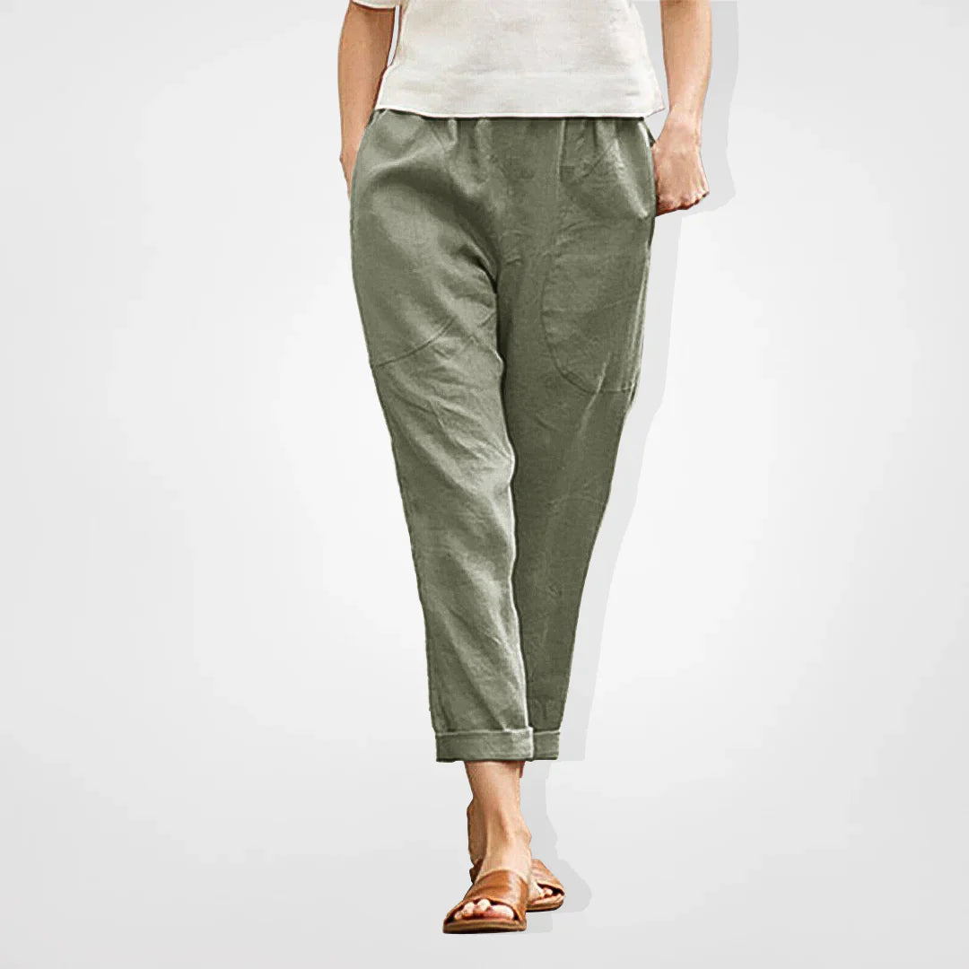 Valenzora | Comfortable linen trousers