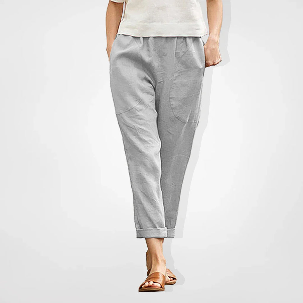 Valenzora | Comfortable linen trousers