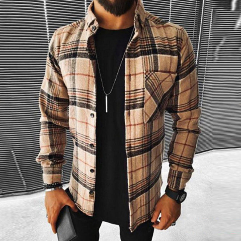 The stylish designer coat