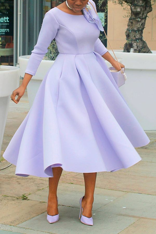 3/4-Arm Swing-Kleid