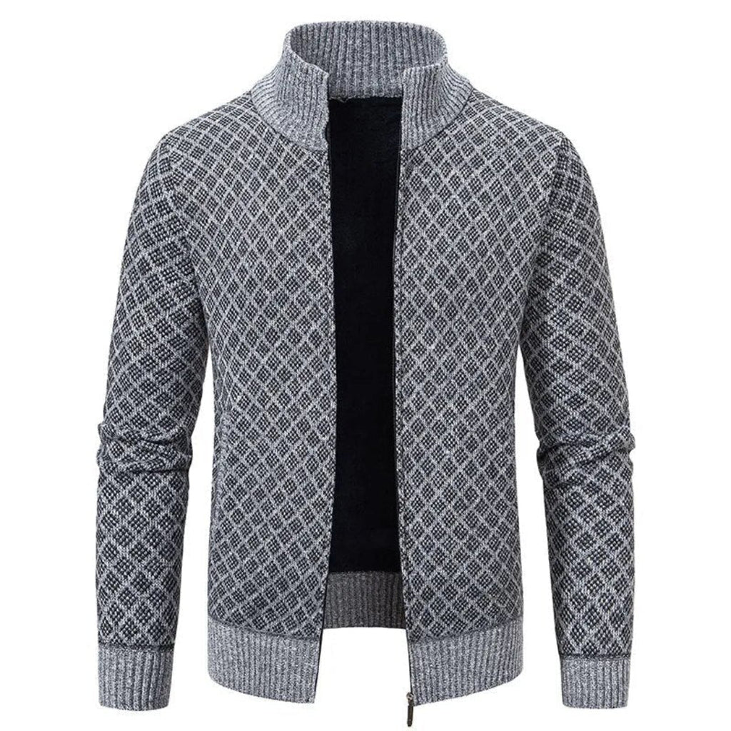Gestrickter Jacquardpullover