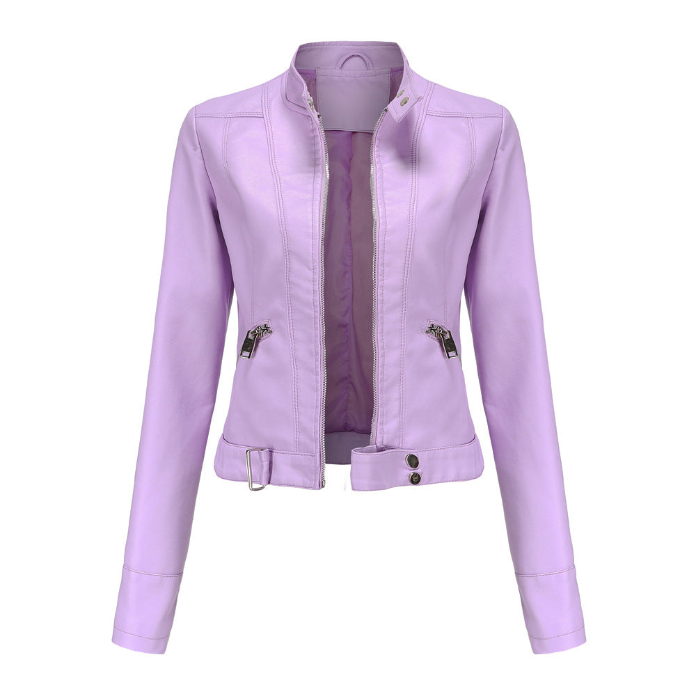 Valenzora - Elegant leather jacket