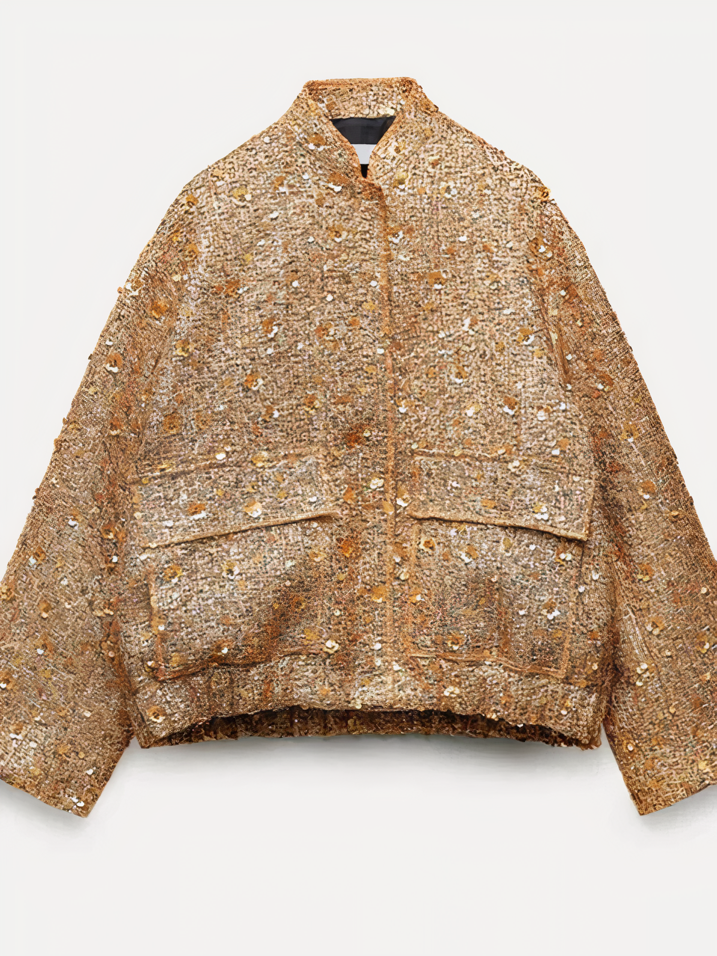 Valenzora | Gold sequined jacket
