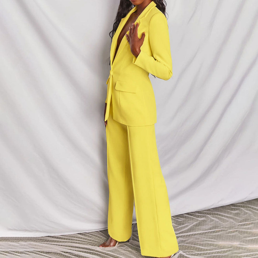 Everly™ Elegant blazer and trousers set