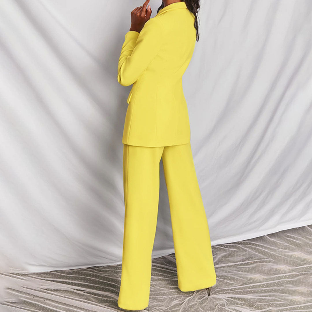Everly™ Elegant blazer and trousers set