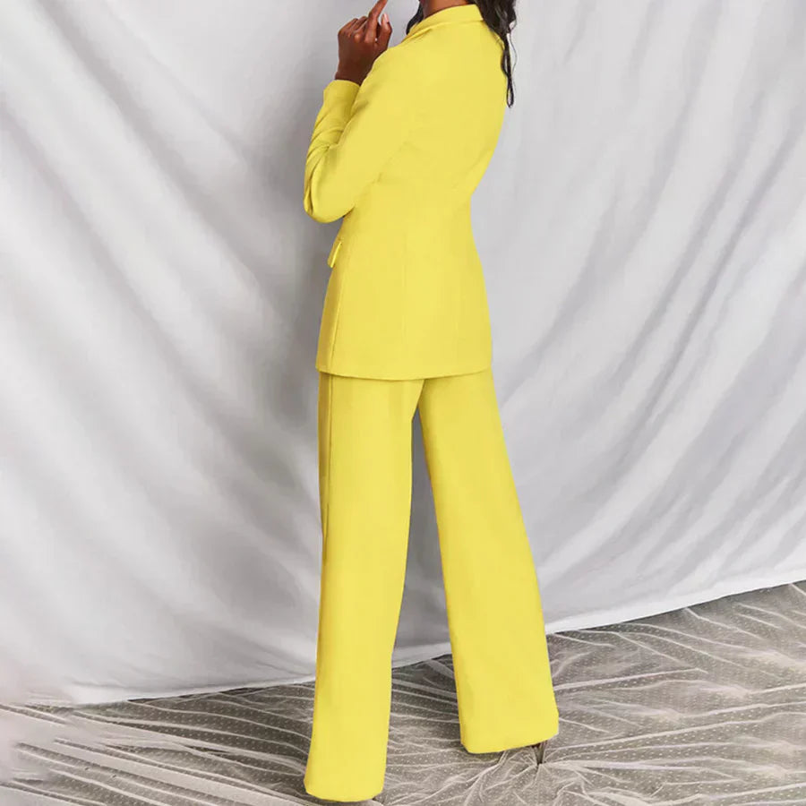 Valenzora | Schicker Blazer & Hose Set
