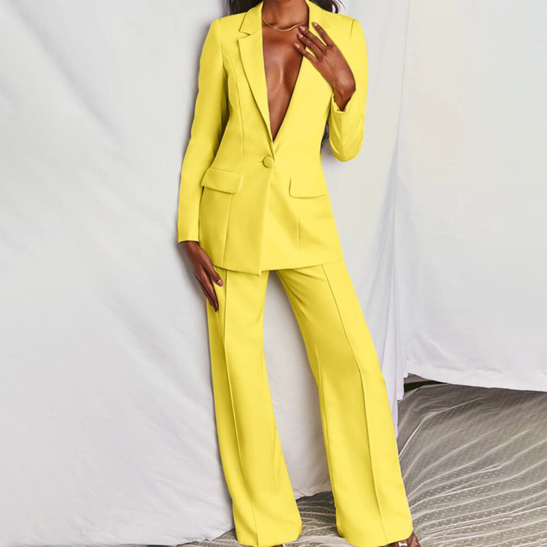 Valenzora - Elegant blazer and trouser set