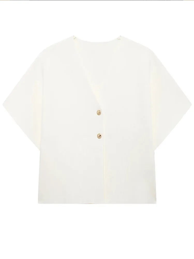 Valenzora | Casual solid color knit top for women