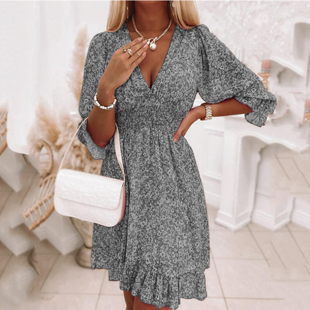 Sunspark™ - Sexy summer dress with V-neck