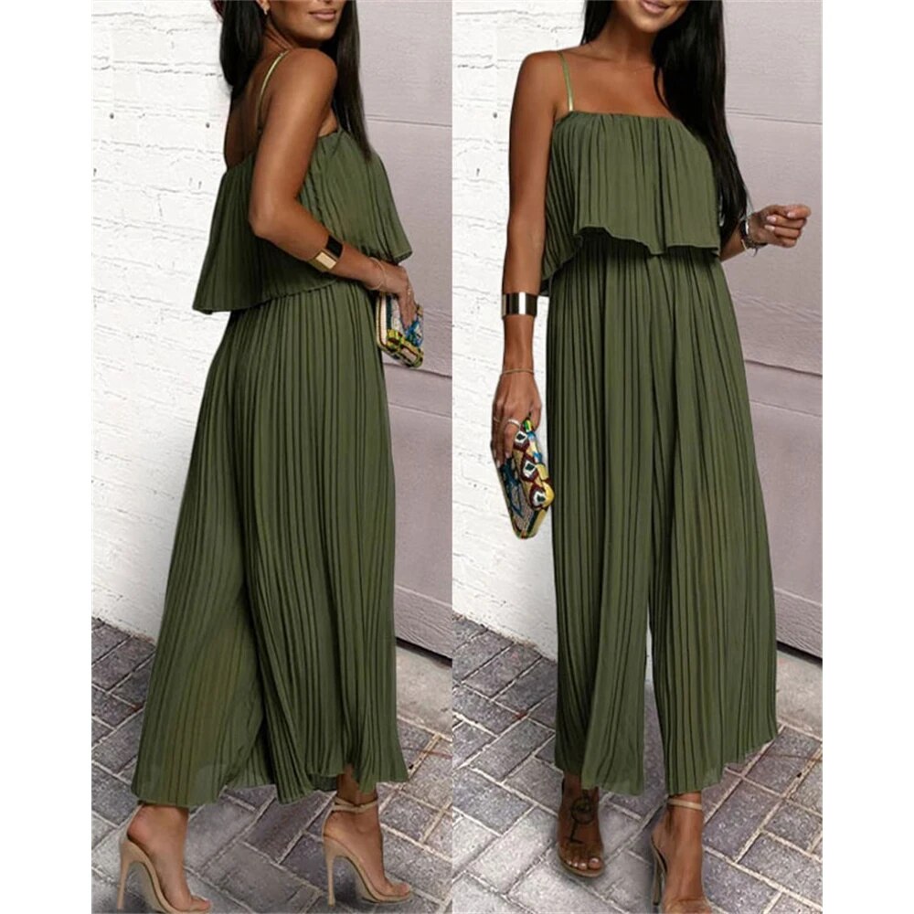 Valenzora | Elegant pleated one-piece