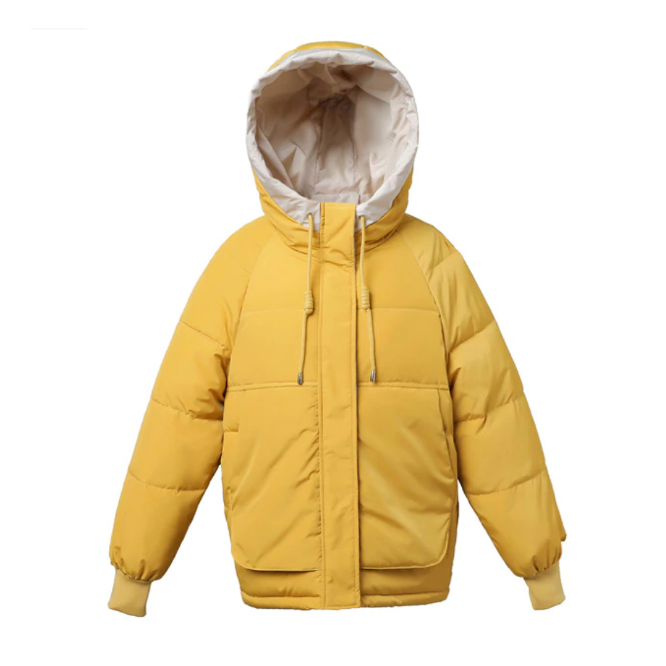 Valenzora | Women's winter jacket with decorative stitching