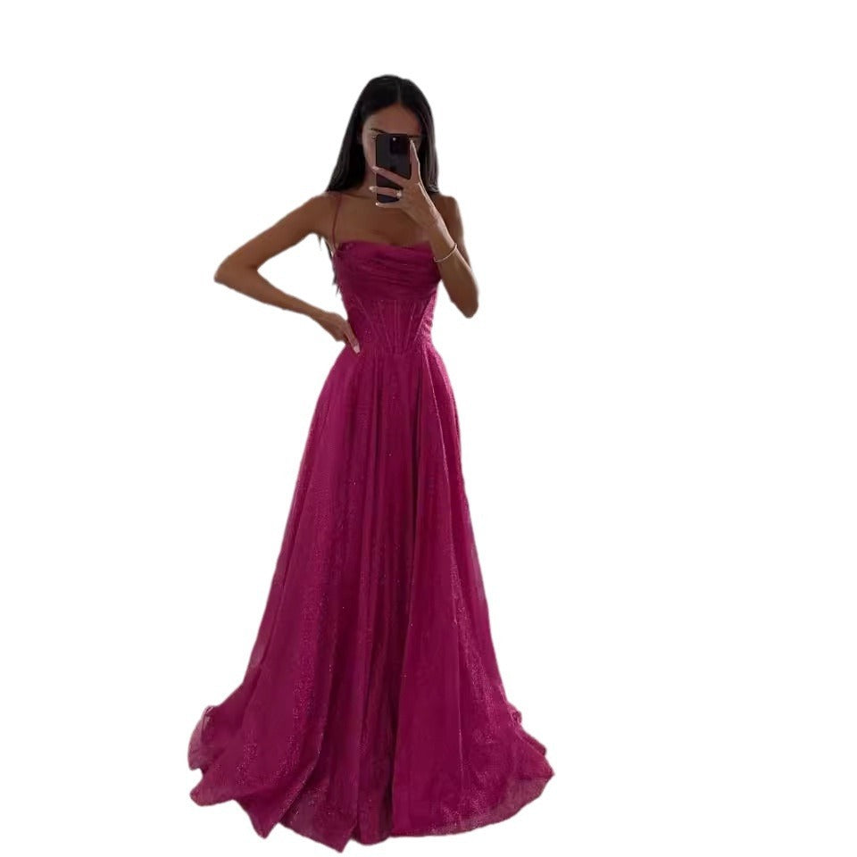 Valenzora | Fließendes Kleid mit Trägern