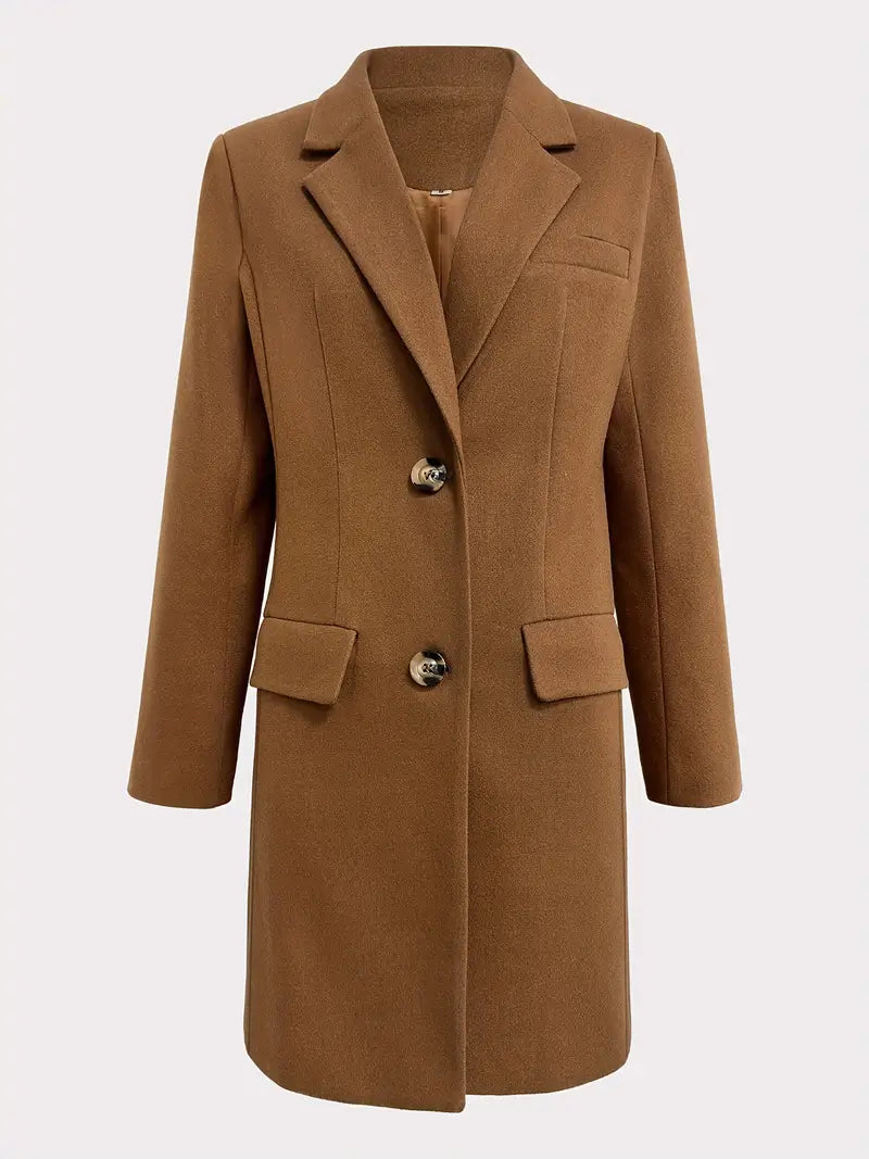 Valenzora | Elegant women's jacket with button placket | Perfect for autumn and winter