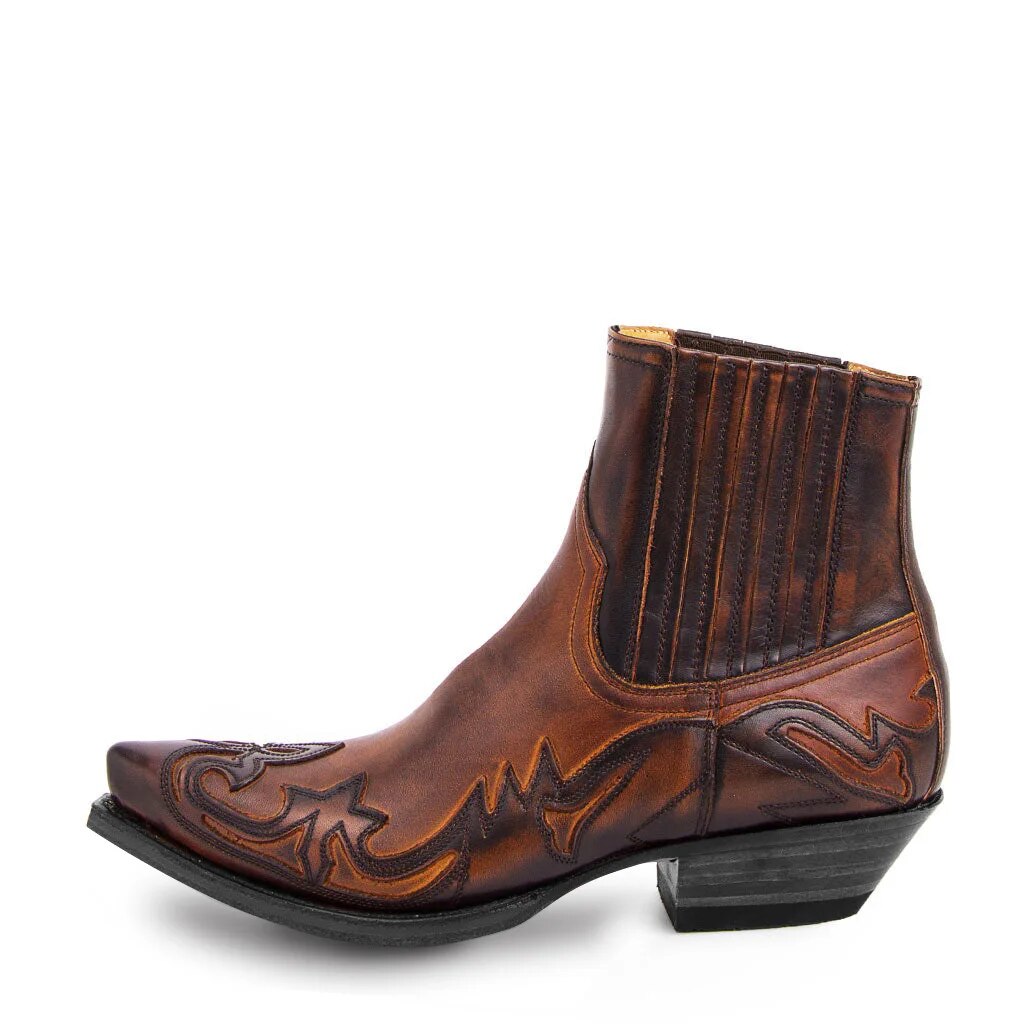 Valenzora | Leather Cowboy Boots