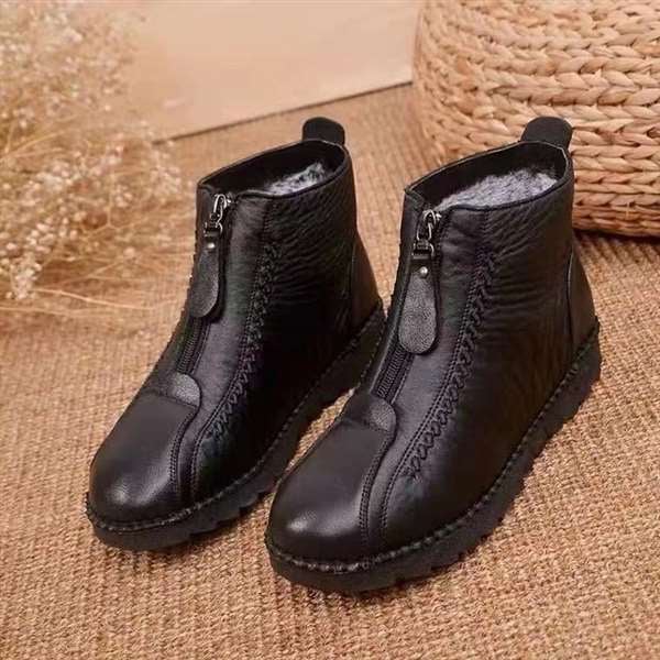 beliebte, rutschfeste Ankle Boots aus Leder